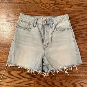 Madewell Denim Shorts - High Waisted